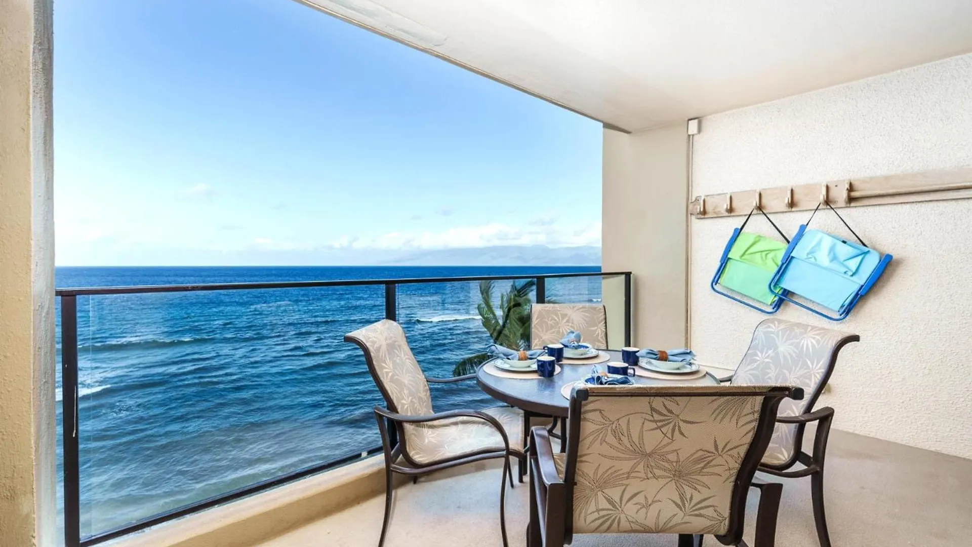Apartment Kbm Resorts Free Car Mahana Mah-719 Stunning Ocean Front Kaanapali